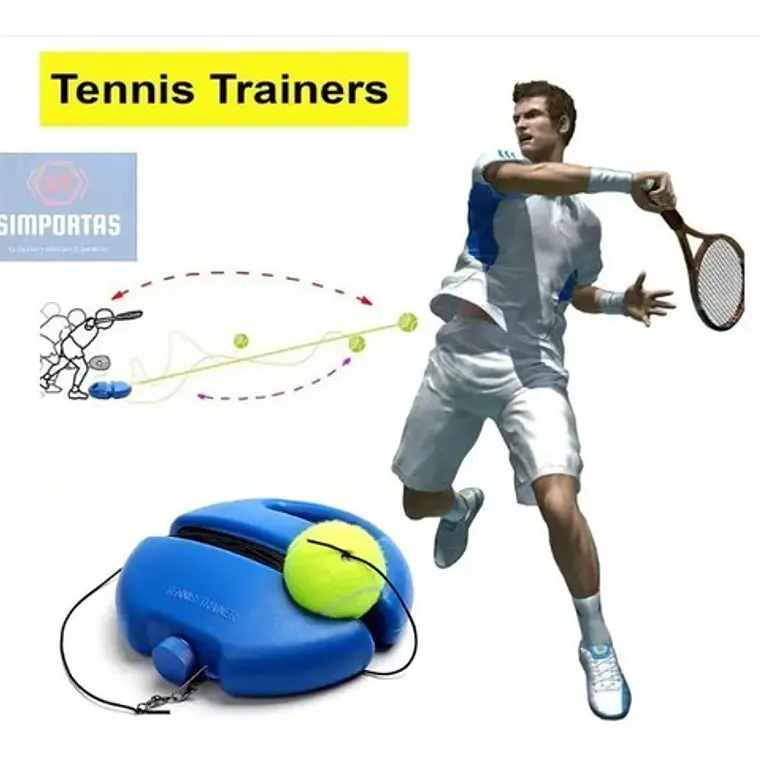 Auto Entrenamiento De Tenis Individual Equipo Práctica Stgo. 1