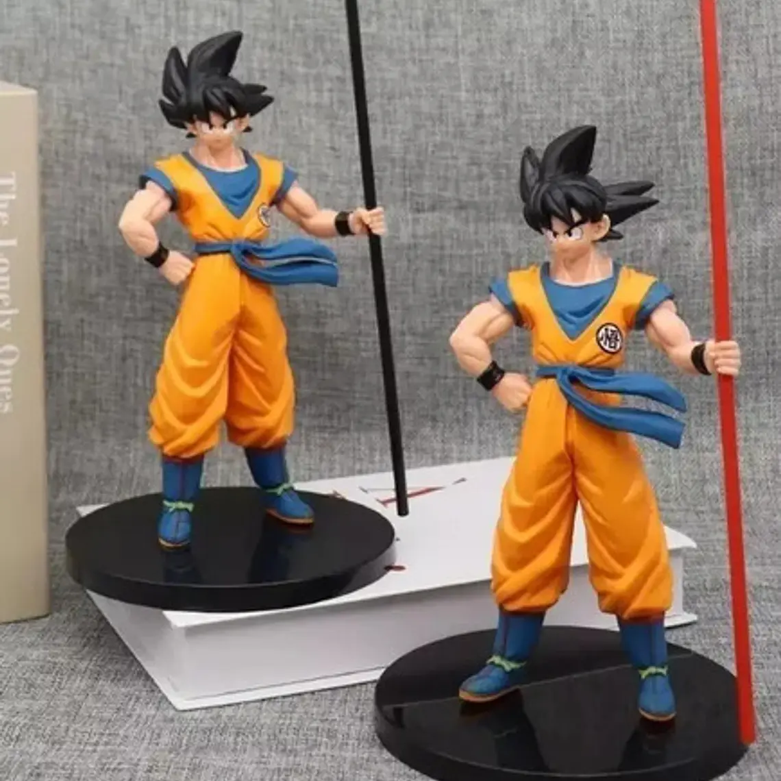 Figura Gokú Con Báculo Sagrado 22 Cms Dragon Ball Z Calidad 3
