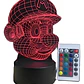 Lámpara Súper Mario Bross Visual 3d Con Control Remoto Color - Miniatura 1