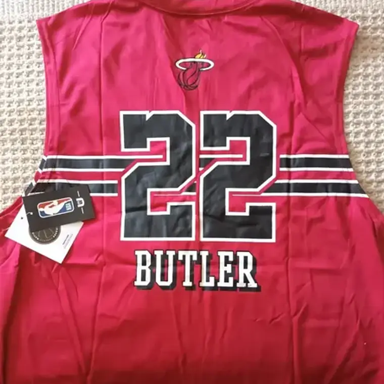 Polera Musculosa Nba Original Miami Heat 22 Butler Usa 2
