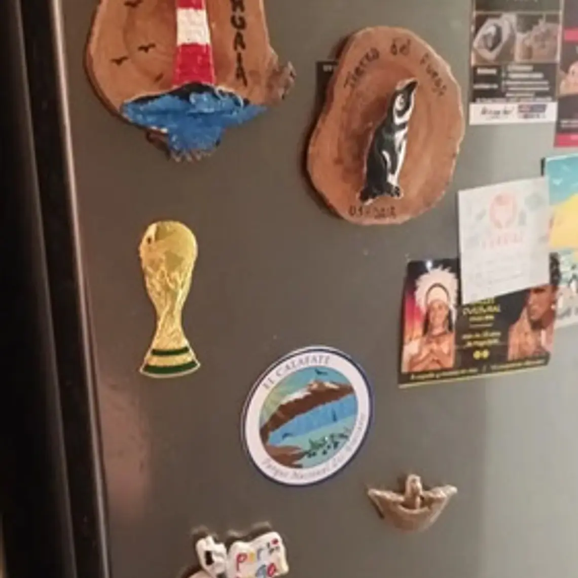 Magnético Copa Del Mundo Imán Brillante Refrigerador Calidad 5