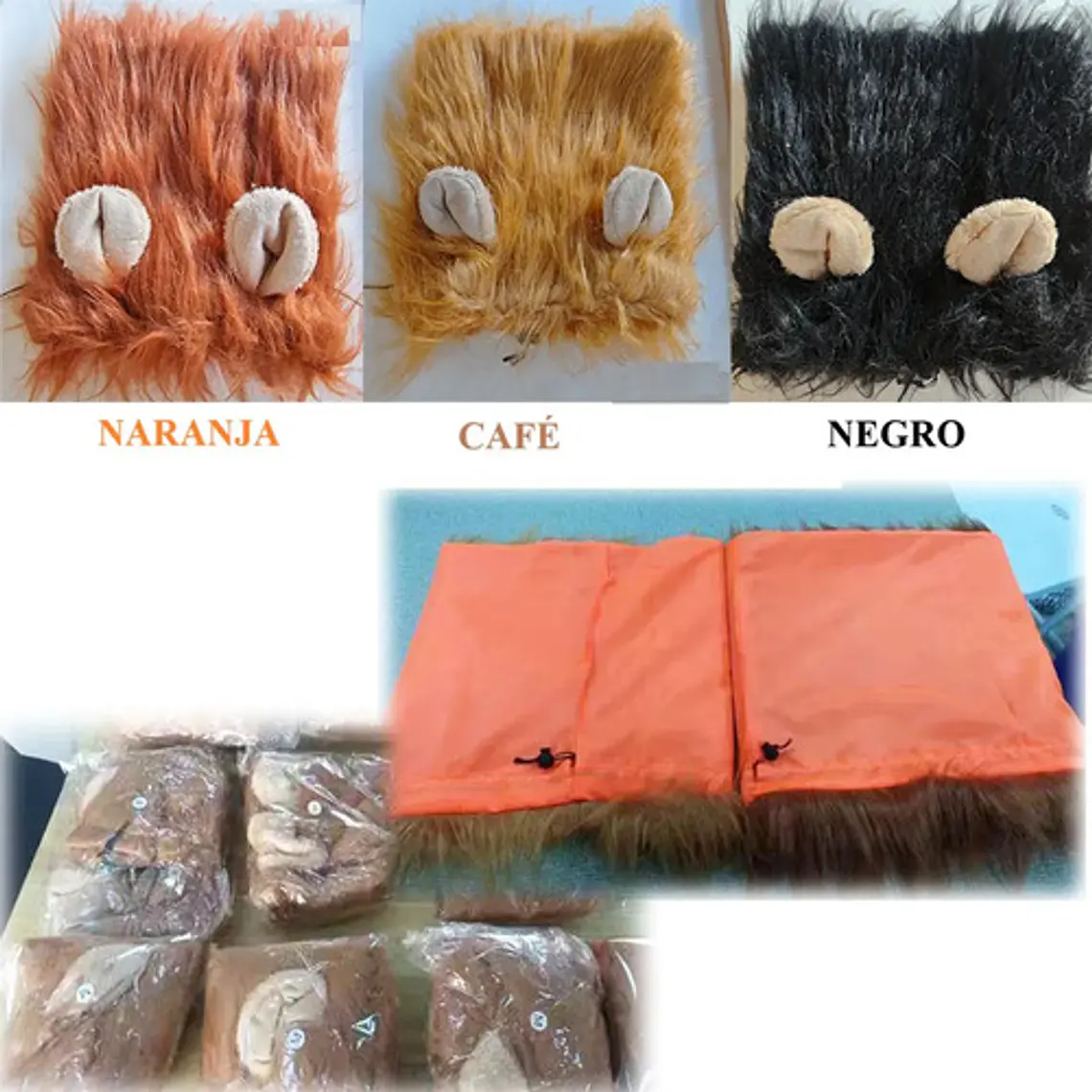 Peluca De León Para Perros Diversión Asegurada Santiago 2