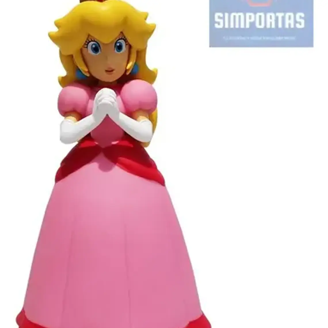 Figura De Princesa Articulada 12cms Super Mario Bros Calidad 2