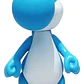 Figura De Yoshi Azul Articulado (tommy) Super Mario Bros   - Miniatura 1