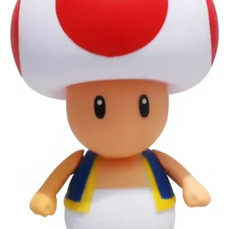 Figura Mario Bros Articulado Toad 11 Cms Calidad 1