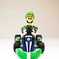 Mario Bros Auto Mario Kart Personajes A Fricción En Caja! - Miniatura 17