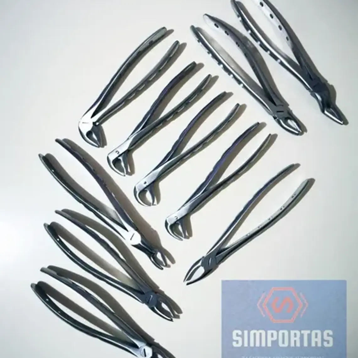 Fórceps Dentales Set De 10u Calidad Pacard Instruments Stgo. 9