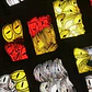 Stickers 3d Par Ojos Reflectantes Autoadhesivo Auto Tunning - Miniatura 4