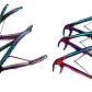 Set Completo Fórceps Pediátricos Arcoiris Pacard Estuche - Miniatura 7