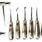 Set Elevadores Dentales Premium Marca Pacard Con Winter En T - Miniatura 1