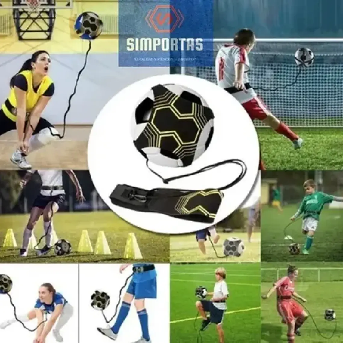 Cinturón Entrenamiento Futbol Original Envío Gratis Santiago 2