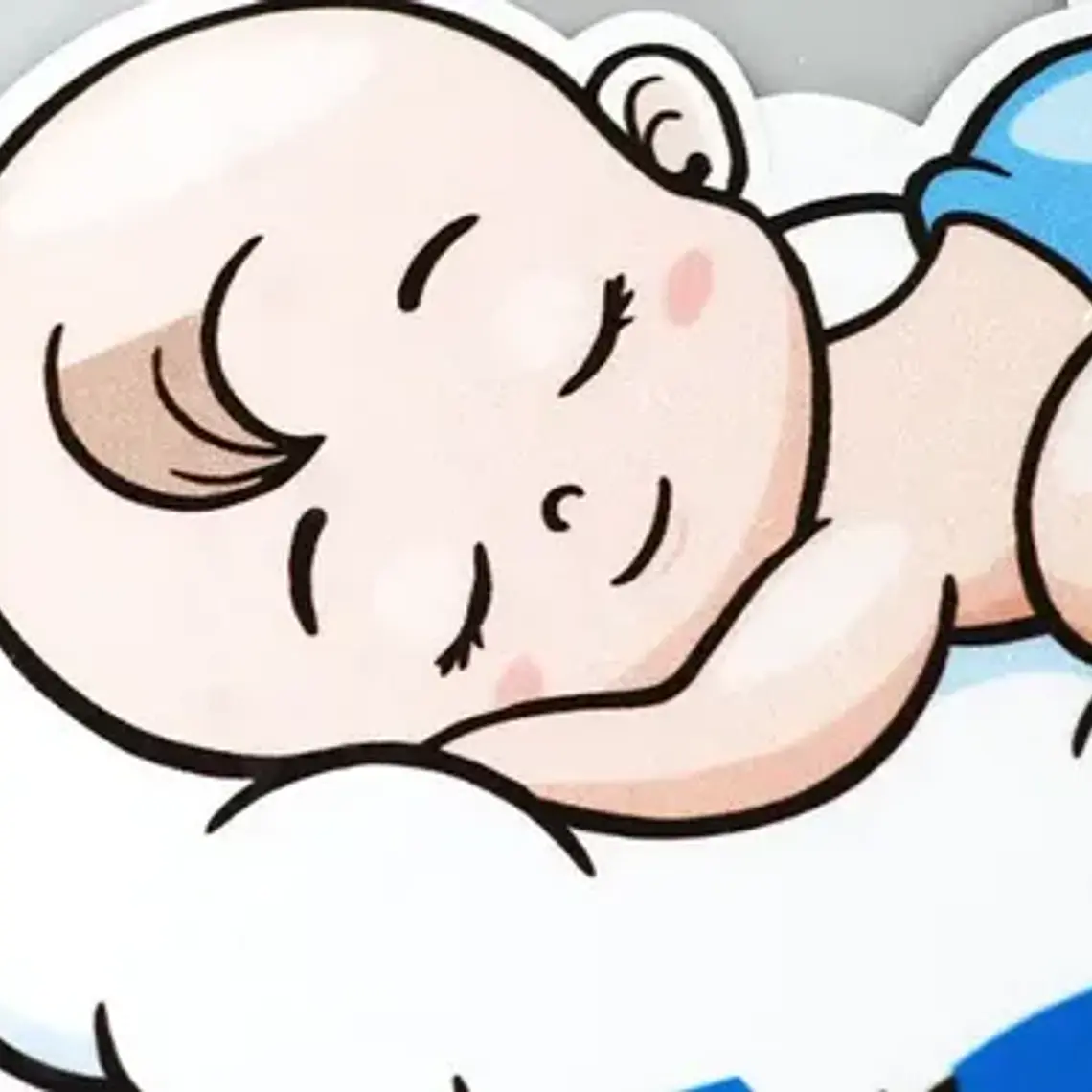Sticker Autoadhesivo Bebé A Bordo Dulces Sueños Baby Onboard 2
