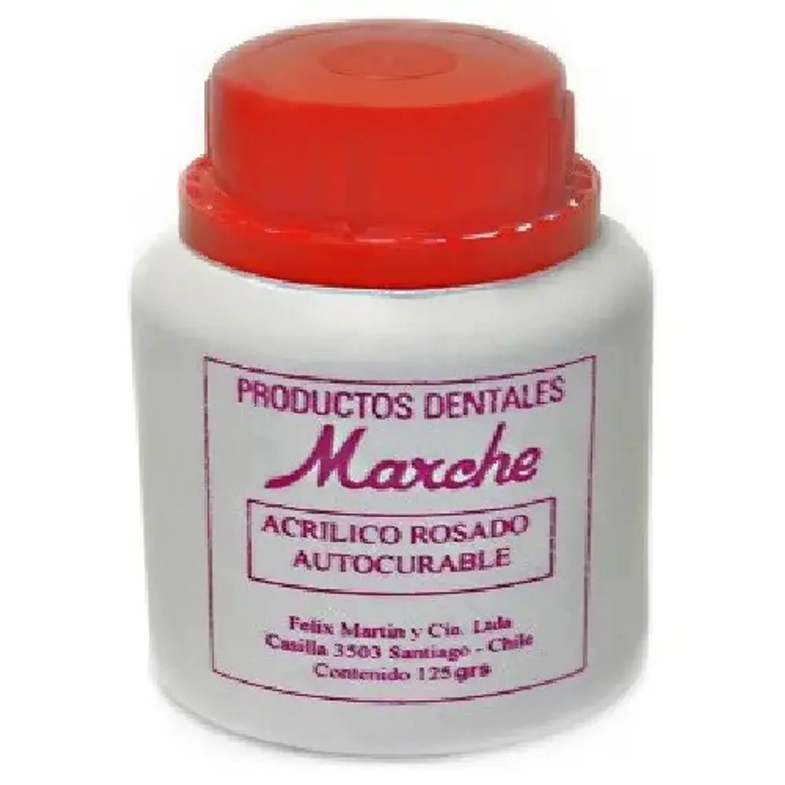 Acrílico Rosado Marché Autocurado 250 Grs. Santiago  1