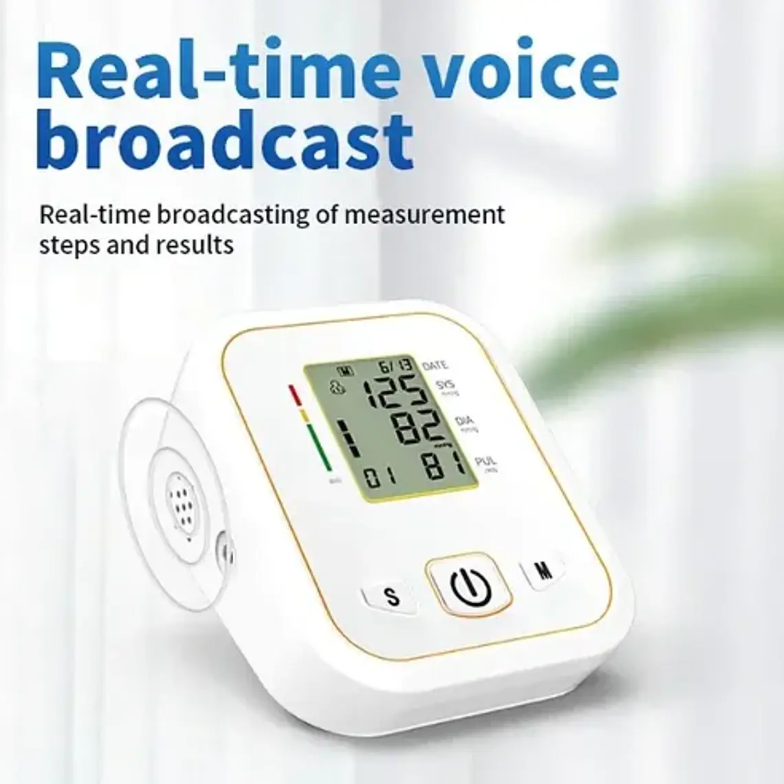 Tensiómetro Digital De Brazo Medidor Presion Arterial  Pulso 5