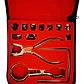 Set Xl Aislación Absoluta Perforador Porta Clamp Ivory Prof  - Miniatura 1