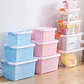 Caja Organizadora Xl Con Ruedas Resistente 120l Colores  - Miniatura 18