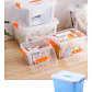 Caja Organizadora Xl Con Ruedas Resistente 120l Colores  - Miniatura 25