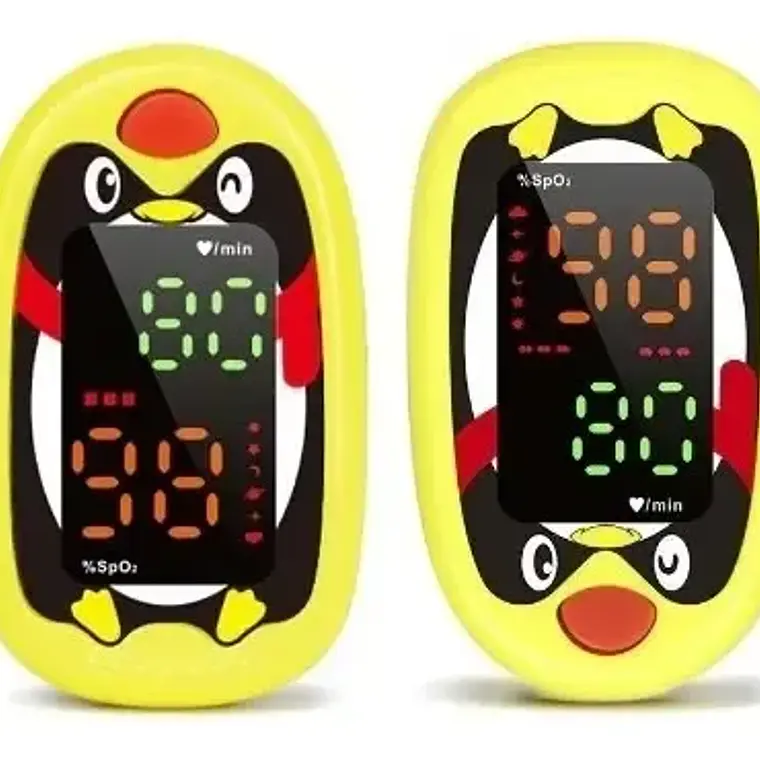 Oximetro De Pulso Usb Pediátrico Saturómetro Recargable Full 4