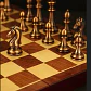 Tablero Ajedrez Deluxe Piezas Metálicas Cobre Y Bronce 29cm - Miniatura 3