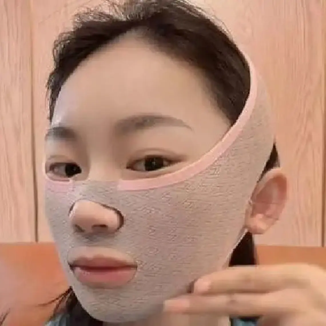 Mentonera Faja Facial Única Completa Elasticada  3