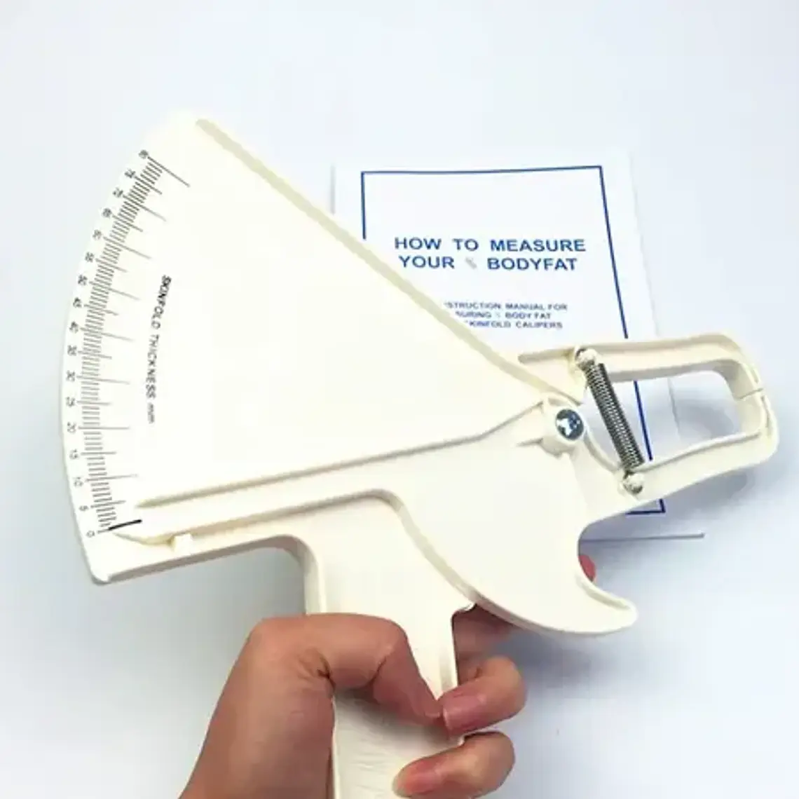 Caliper Slim Guide Adipometro Medidor Grasa Pliegues Cutáneo 21