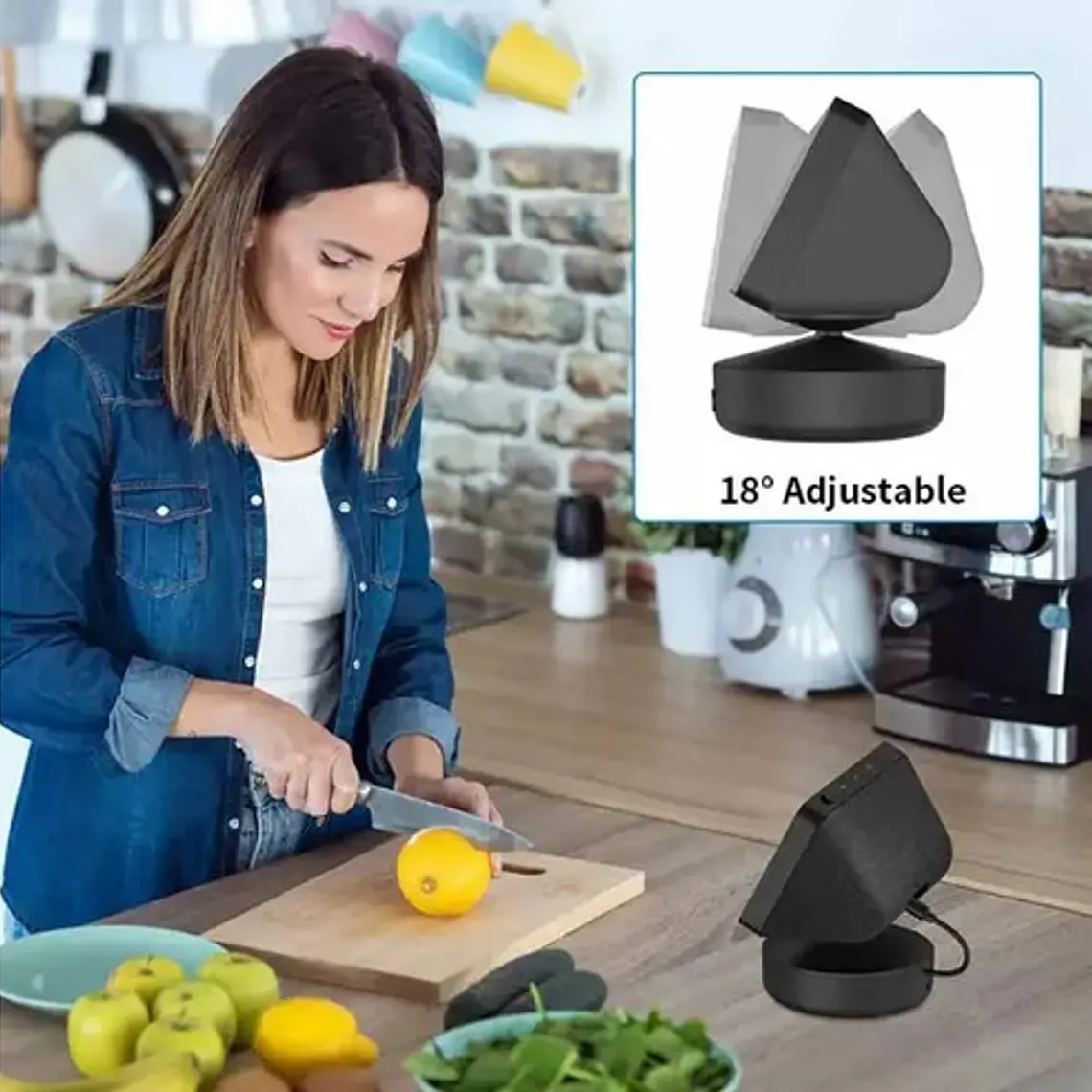 Base Inalámbrica Recargable Compatible Alexa Echo Show 5 9