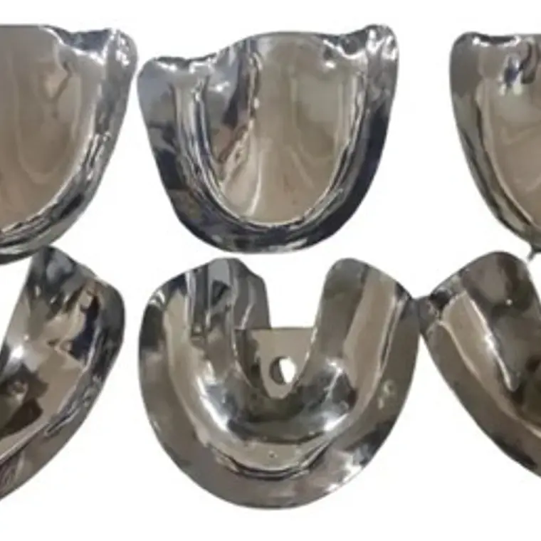  Set Xl Cubetas Metálicas Desdentado Total Tipo Rom Lock  3