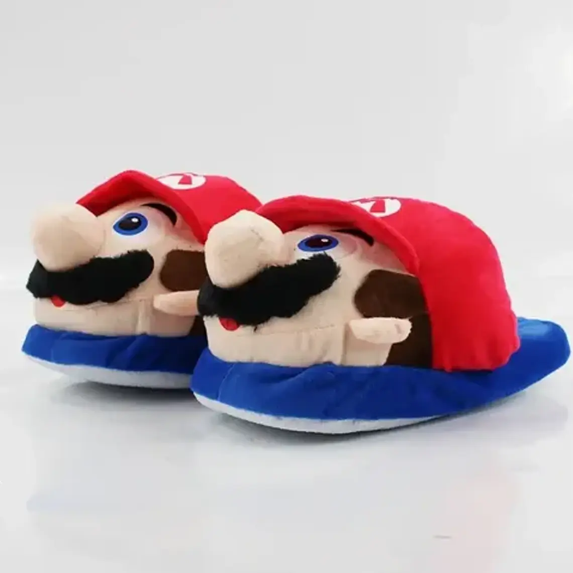 Pantuflas Super Mario Bros O Luigi Cómodas Unisex 2