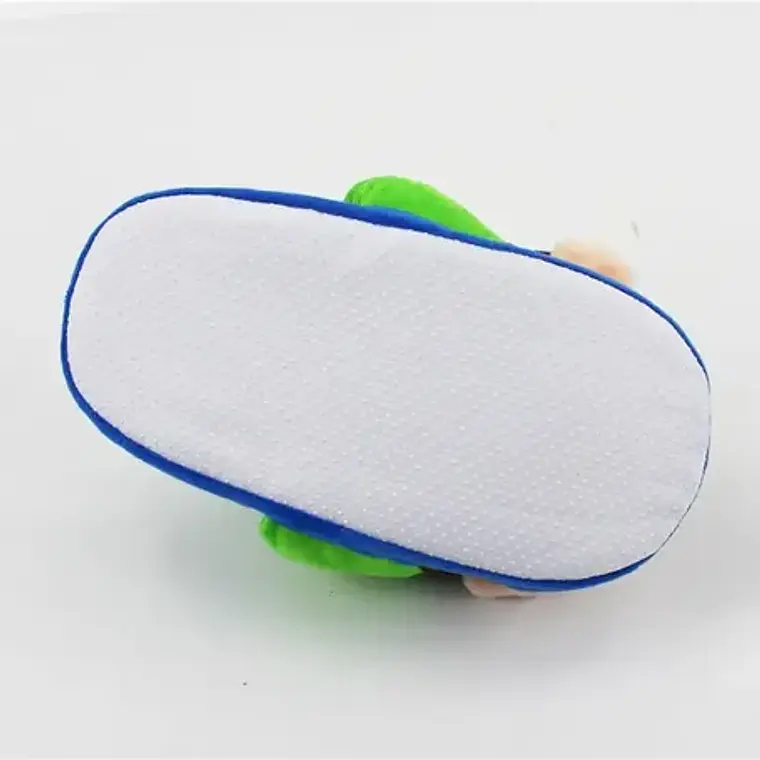 Pantuflas Super Mario Bros O Luigi Cómodas Unisex 9