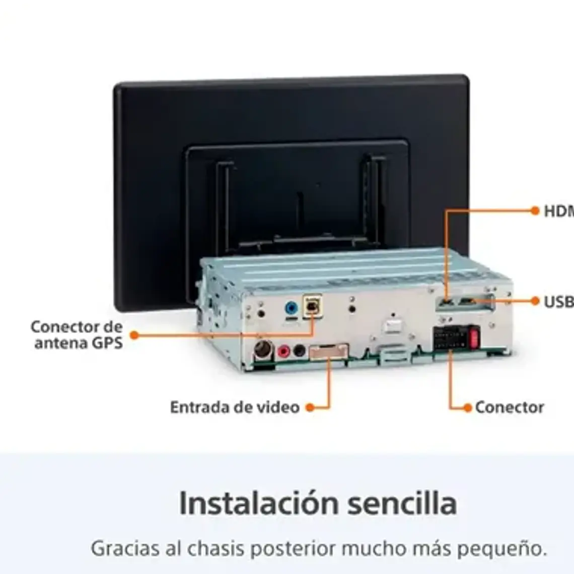Receptor Sony Multimedia Xav-ax8500 25,7cm Lanzamiento 8