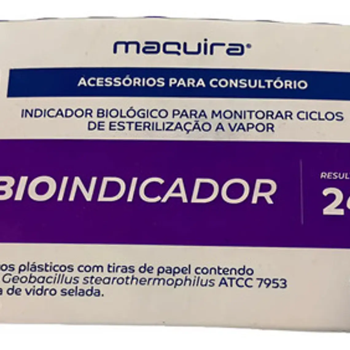 Indicador Biológico 24h Autoclaves Esterilización Maquira 2
