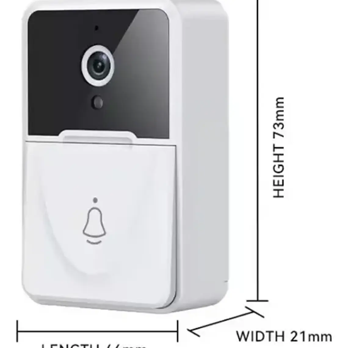 Timbre Cámara Wifi Hd Tuya Seguridad Video Inalámbric 6