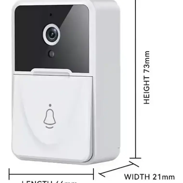 Timbre Cámara Wifi Hd Tuya Seguridad Video Inalámbric 6