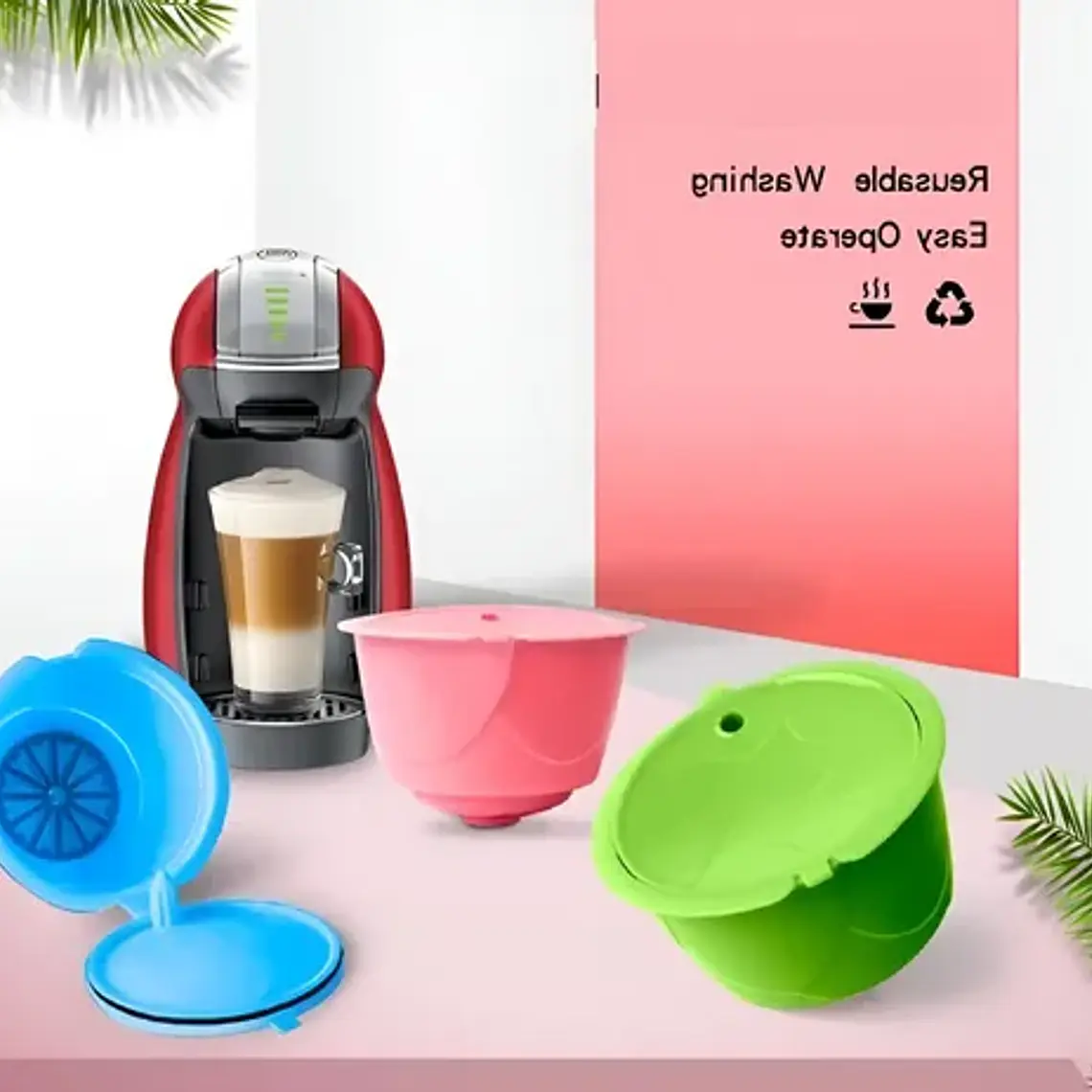 Capsulas Reutilizables Para Modelos Dolce Gusto Simportas 24