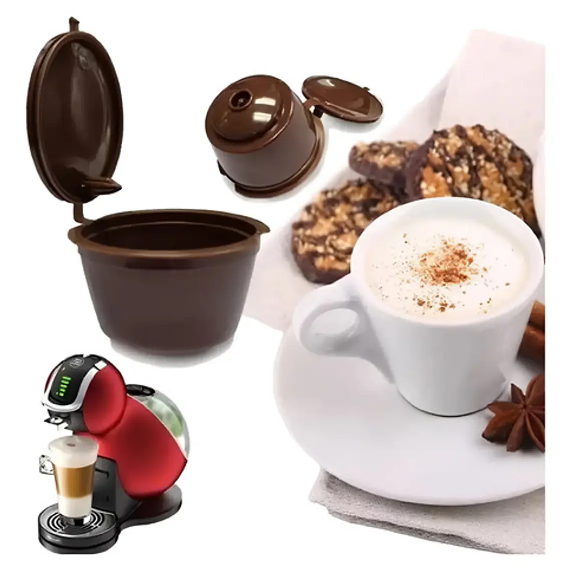 Capsulas Reutilizables Para Modelos Dolce Gusto Simportas 41