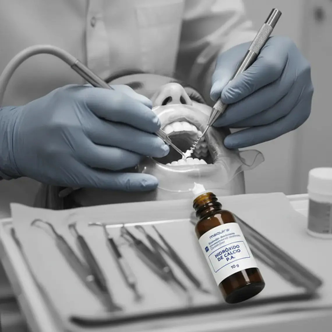 Hidróxido De Calcio Puro Dental Endodoncia Maquira Calidad 4