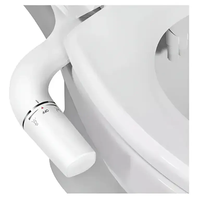 Ducha Bidet Para Inodoro Lavado Trasero Y Frontal Ajustable Blanco 1