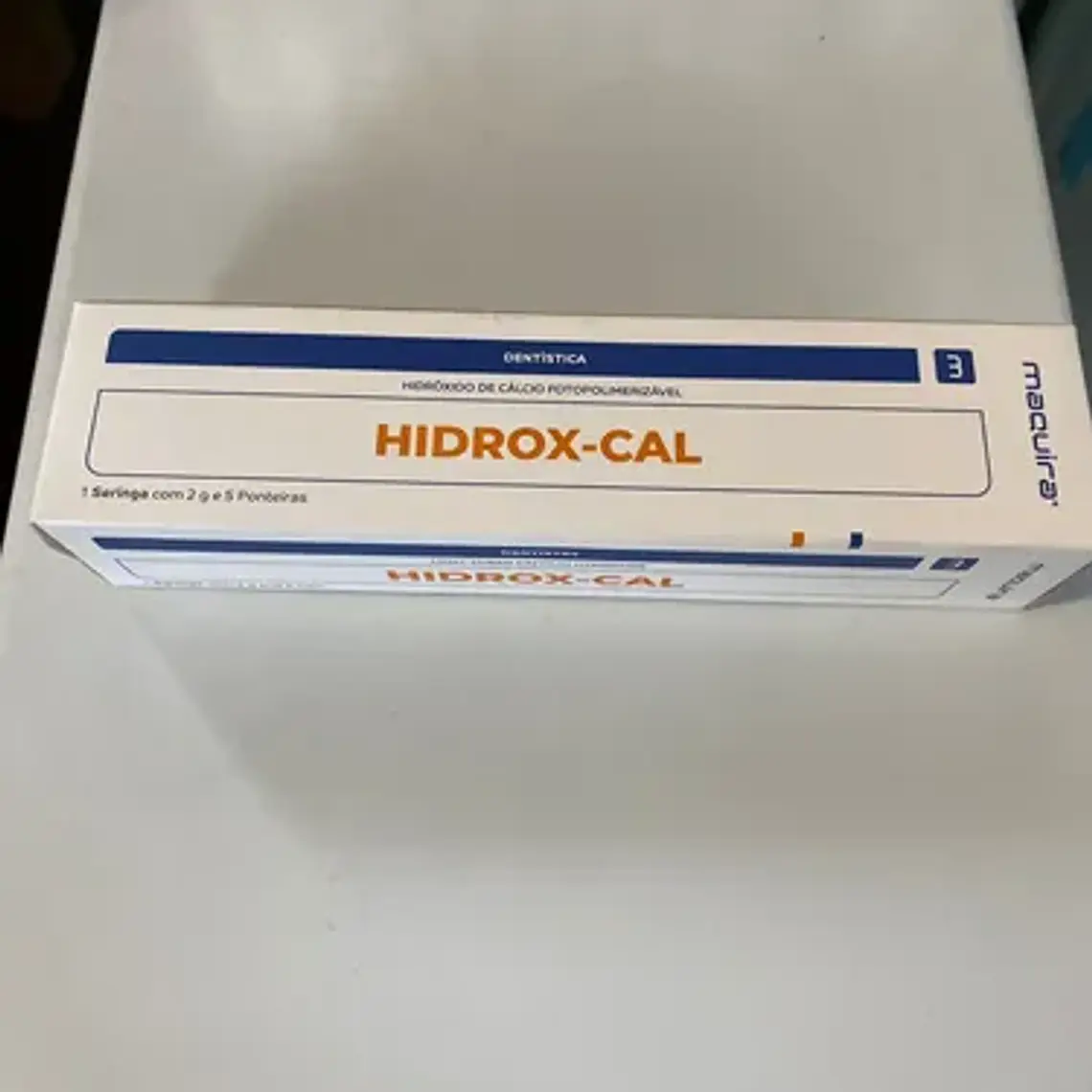 Hidróxido De Calcio Fotocurable Dental Hidrox Cal Maquira 3