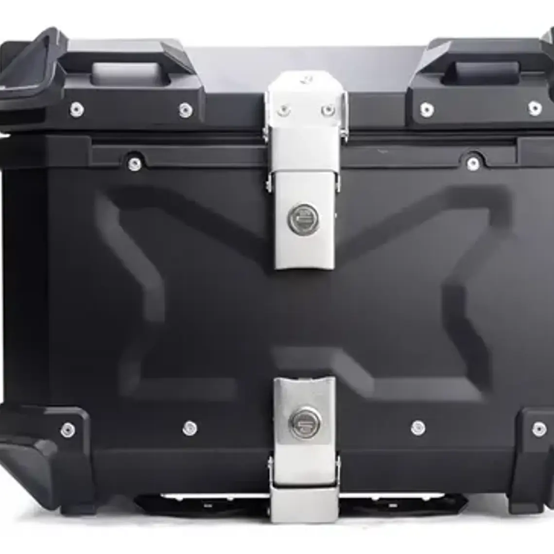 Maleta Top Case Aluminio Moto 55 L, Black X-series Calidad 9