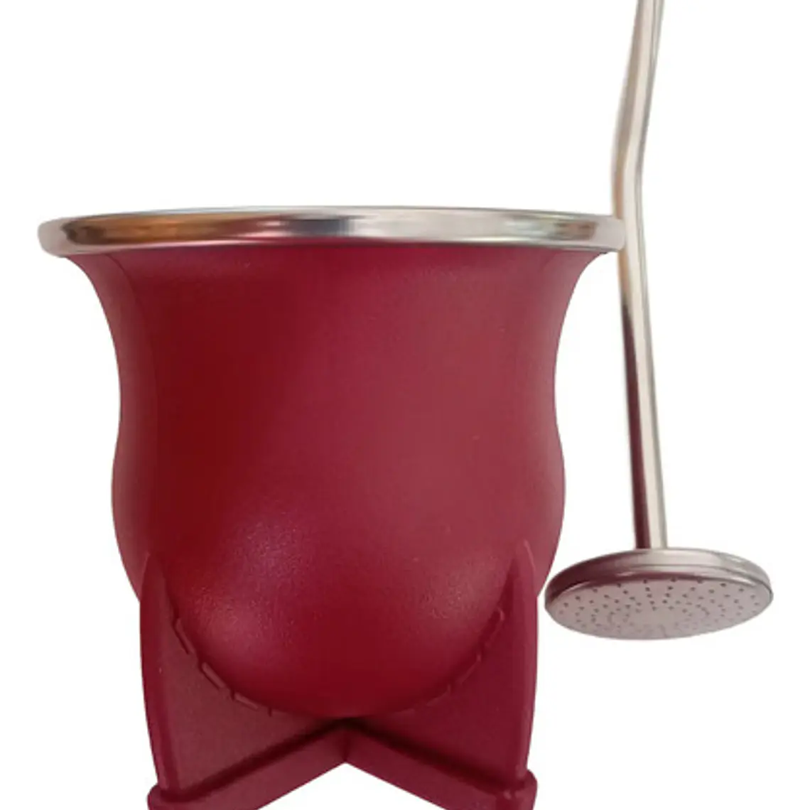 Mate Nativo Imperial Único Modelo C/ Bombilla Especial Ancha 16