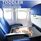 Cama Portable Avión Para Niños Y Bebés Hamaca Comodidad - Miniatura 32