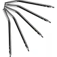 Set 15 Puntas Para Jeringa Triples Dental Autoclavable Acero - Miniatura 2