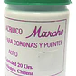 Acrílico Termocurado Coronas Y Puentes Marché 20 Grs. - Miniatura 1