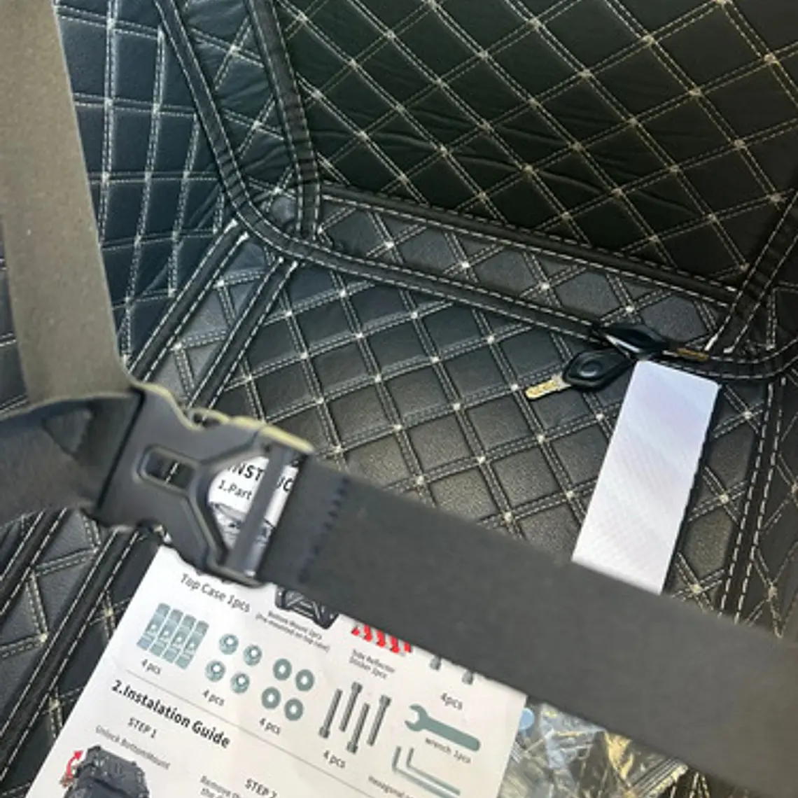 Maleta Top Case Aluminio Moto 65l Xxl Calidad 2 Cascos! 10