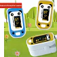 Oximetro Pulso Usb Pediátrico Recargable Osito Mejor Calidad - Miniatura 3