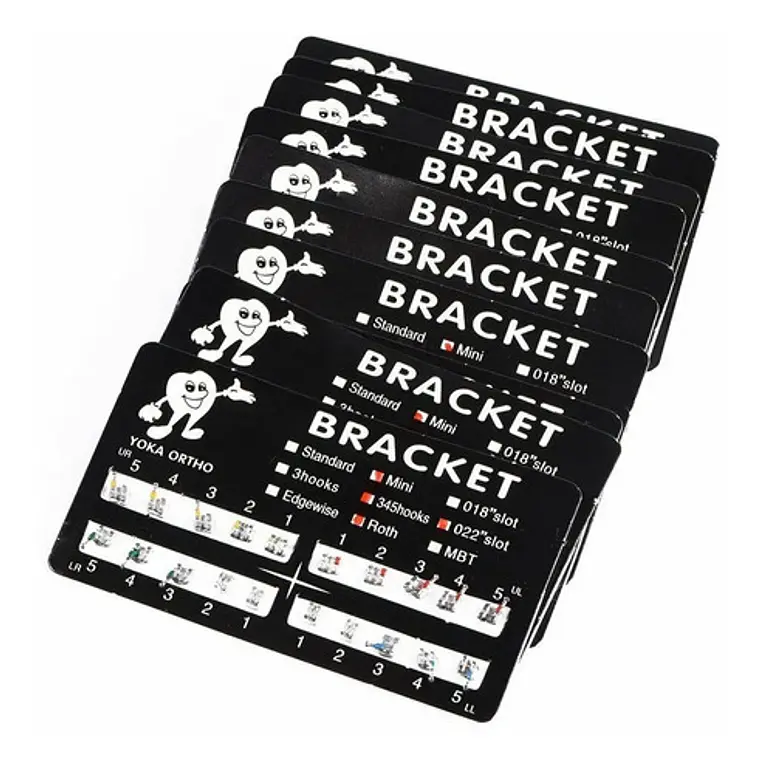 Brackets Mini Roth 0.22 Hook 3-4-5 Calidad Santiago 3