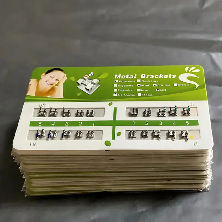 Brackets Mini Roth 0.22 Hook 3-4-5 Calidad Santiago 15