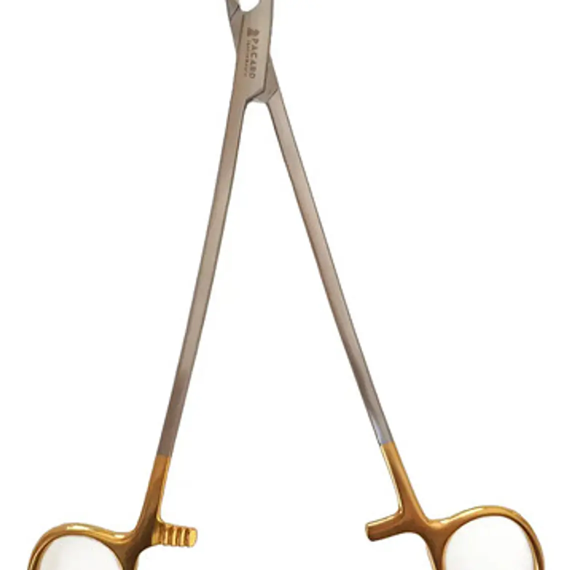 Porta Agujas Carl Martin Fino 15cms Needle Pacard Tc Dorado 2