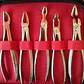 Fórceps Dentales Adultos Set De 10u Estuche Incluido - Miniatura 4