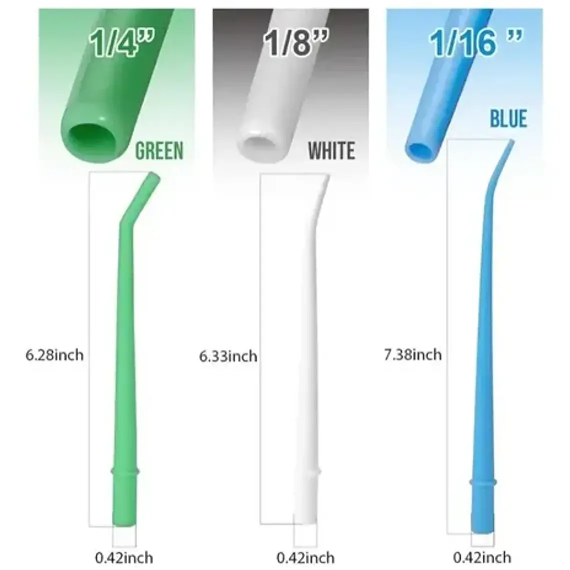 Pack De 25 Cánulas Aspiración, Cánulas Hemosuctor Plásticas 4
